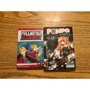 Manga Lot Fullmetal Alchemist Vol 2 Pompo The Cinephile Vol 1 English Paperback
